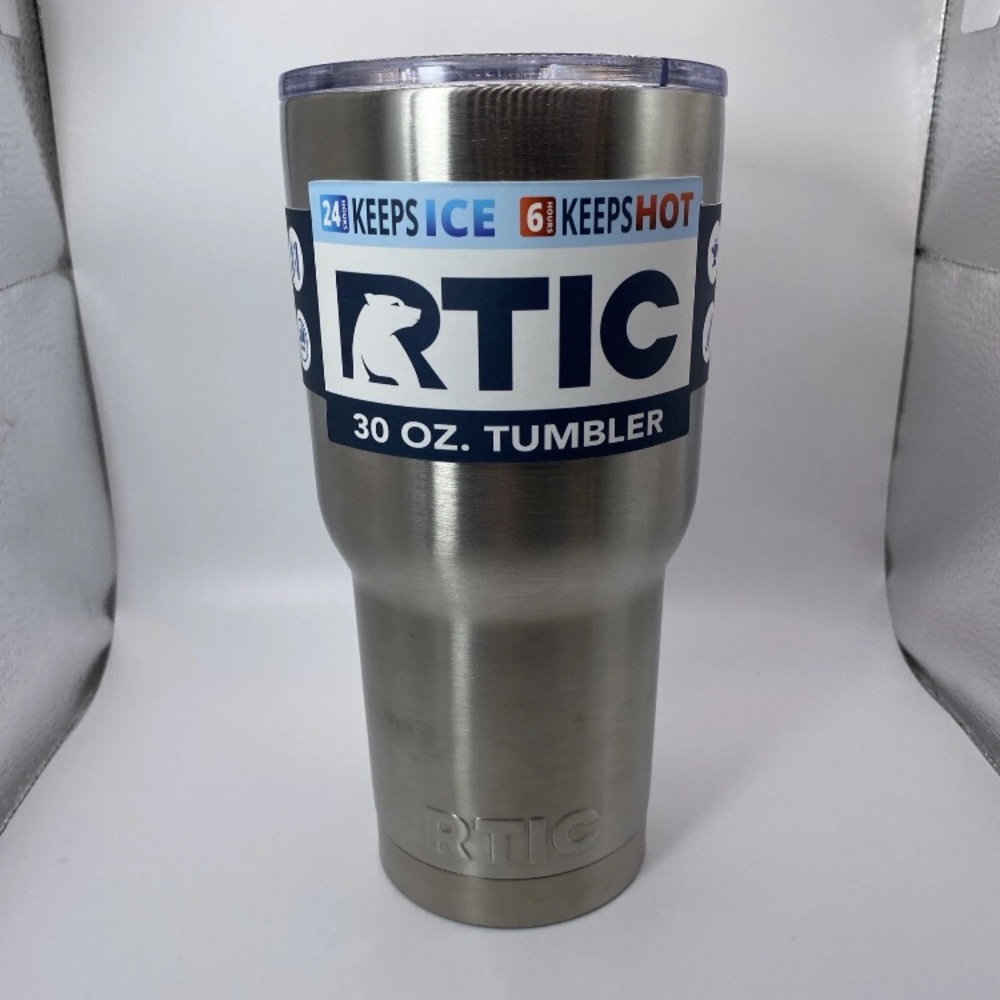 RTIC 30oz Tumbler Hot Cold Stainless Steel Double Wall Insulated Cup New No Box